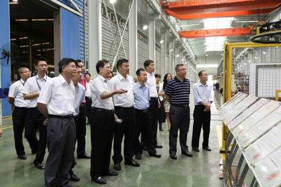 Ma Xianghun, the Director of Medium-sized and Small Enterprises Bureau of The Ministry of Industry and Information Technology, Inspected Greatoo 